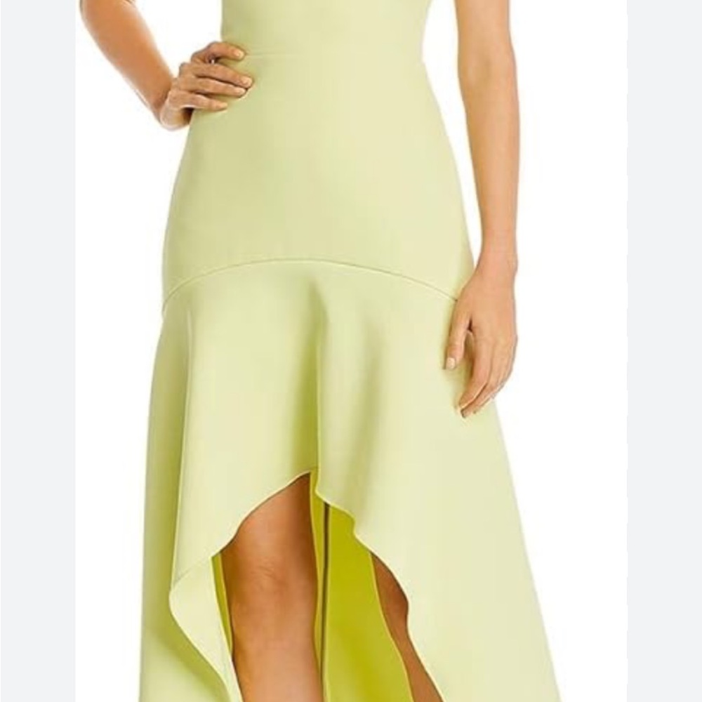 BCBGMAXAZRIA Elegant green Sleeveless Dress. Sz 14